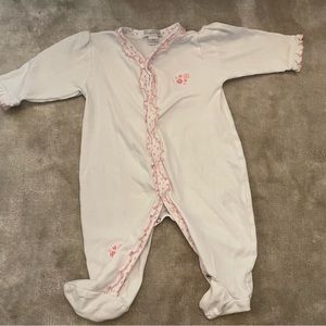 Kissy Kissy baby girl footie